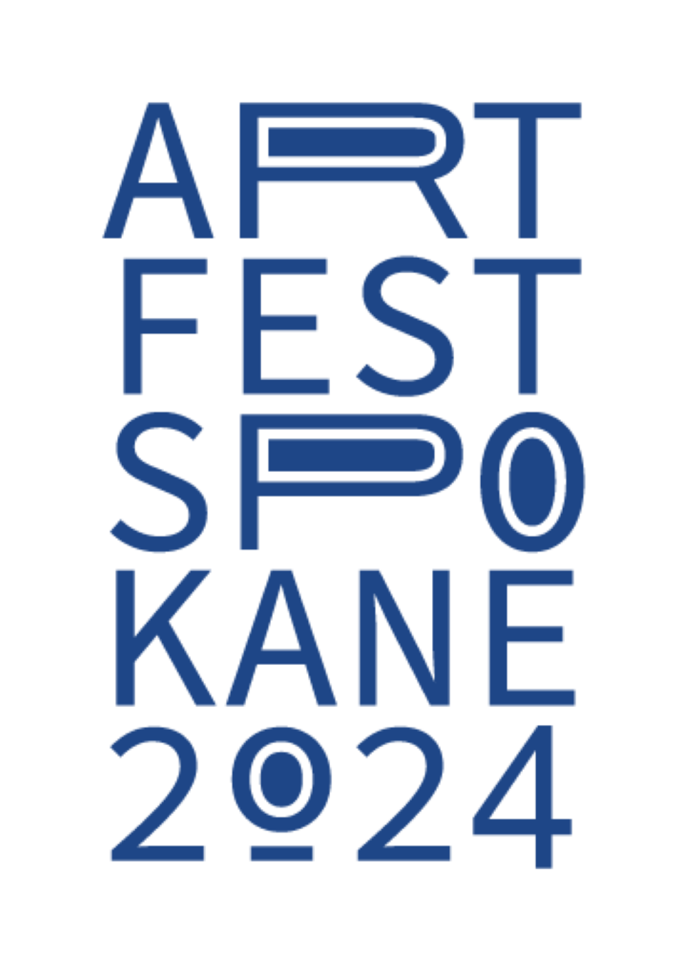 ArtFest Logo 2024 blue