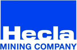 Hecla Mining Blue Logo